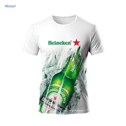 Heineken White Short Sleeve T-shirt