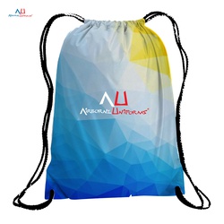 Tec Blue Drawstring Bag