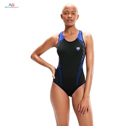 Ribs-trim Sides Swimming Costume