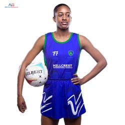 Striped Grunge Netball Jersey