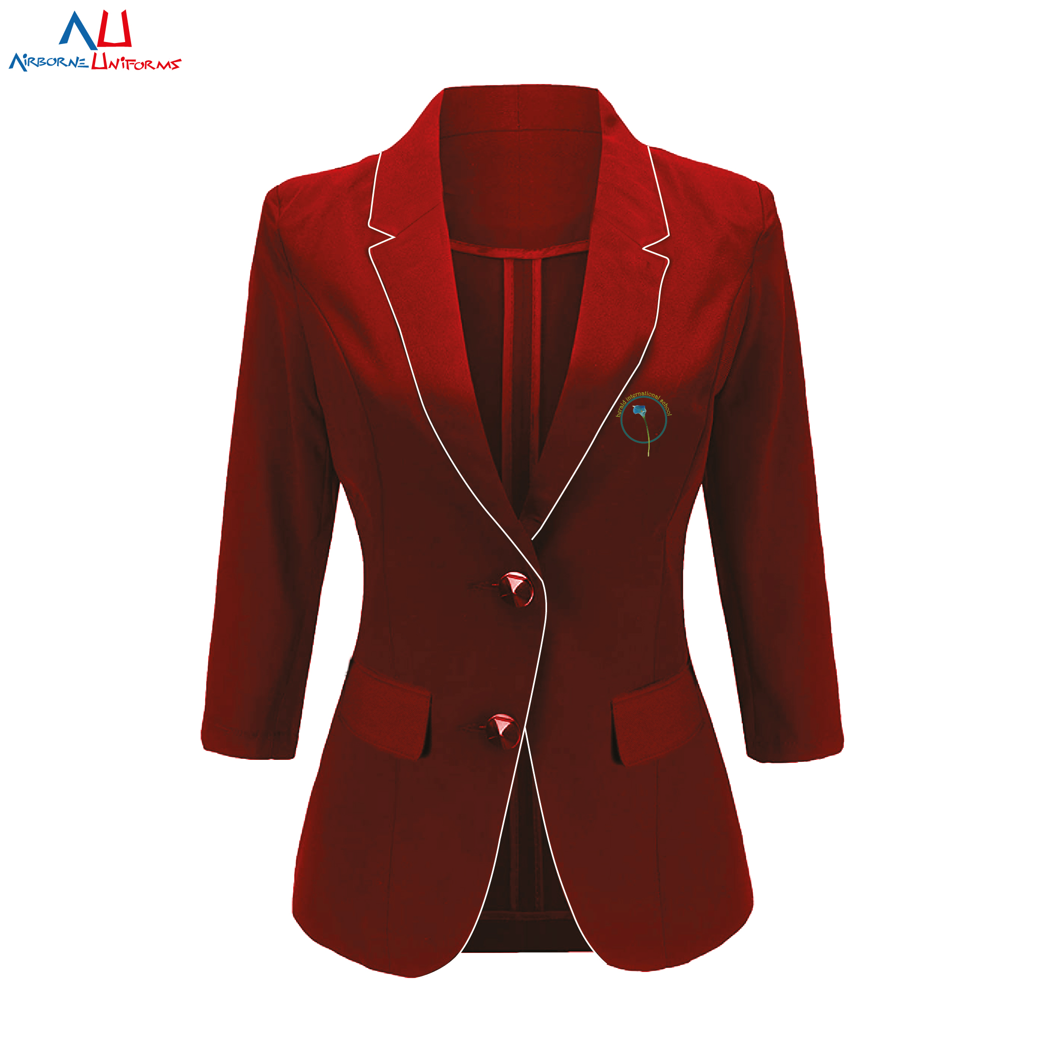Herald International School Red Girls Blazer