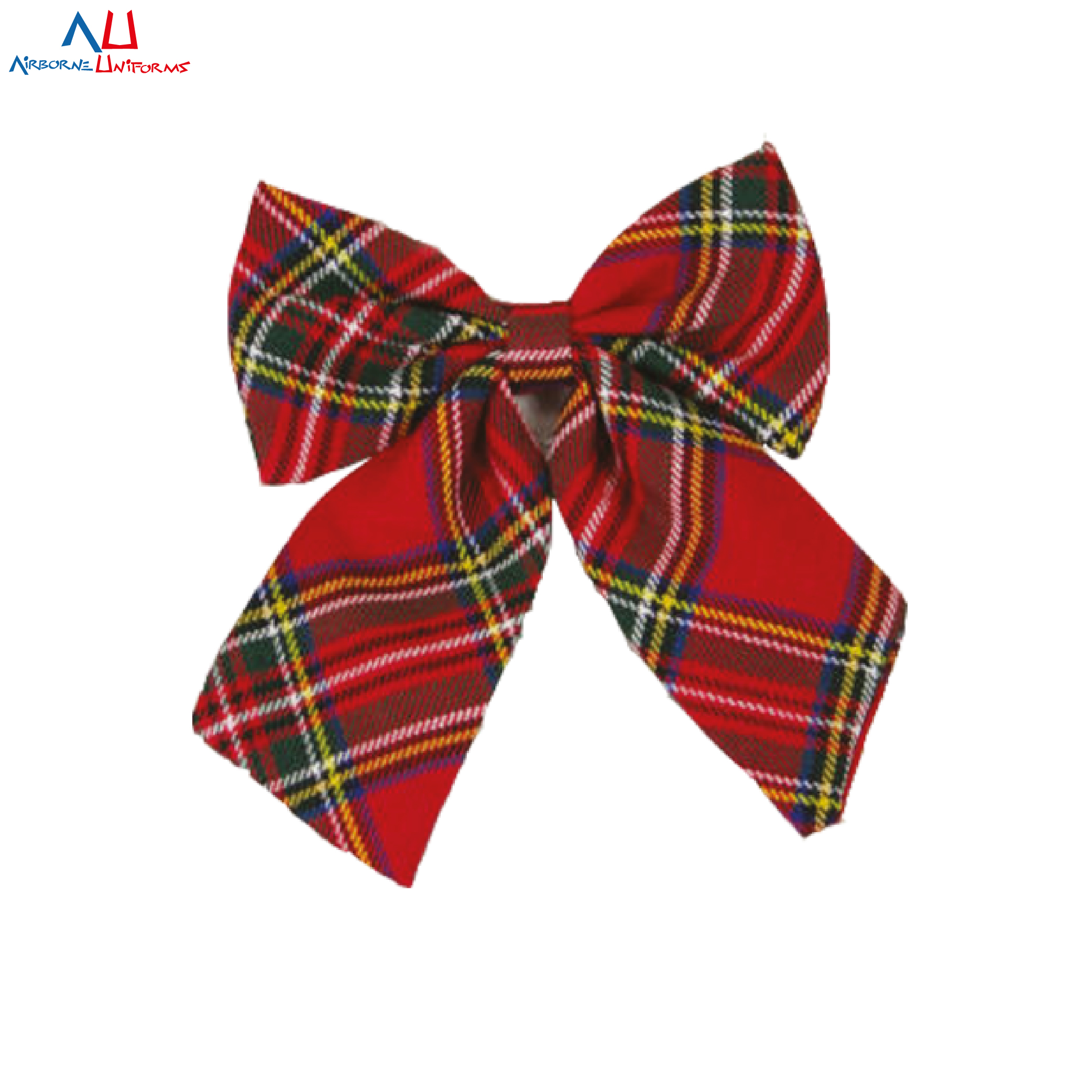 Herald International School Red Checked Girls Bow Tie Airborne Uniforms